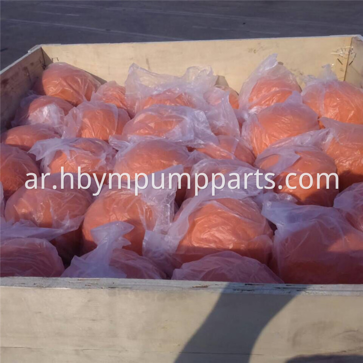 Concrete Pump Rubber Cleaning Ball,